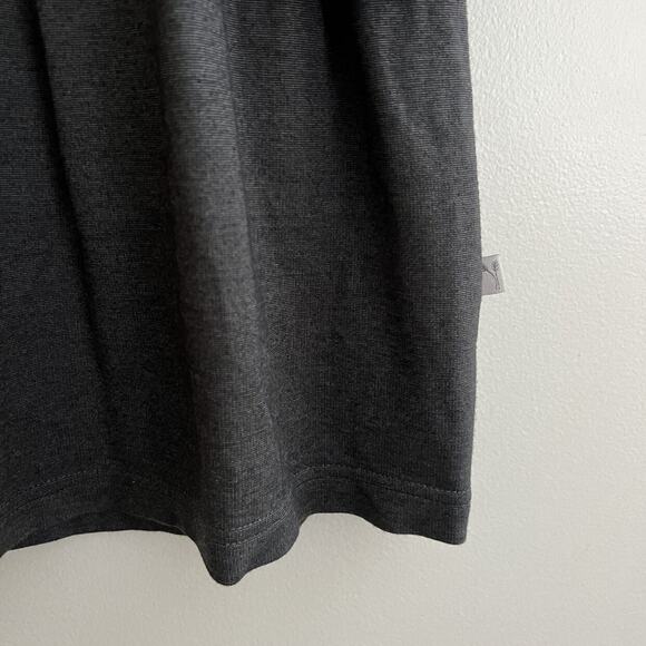 Wheat Charcoal Gray Ruffle Dress - Picture 2 of 8